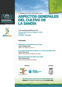 Programa ‘Aspectos generales del cultivo de la sandía’