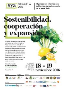 I Symposium Internacional del Sector Agroalimentario de la Vega Baja